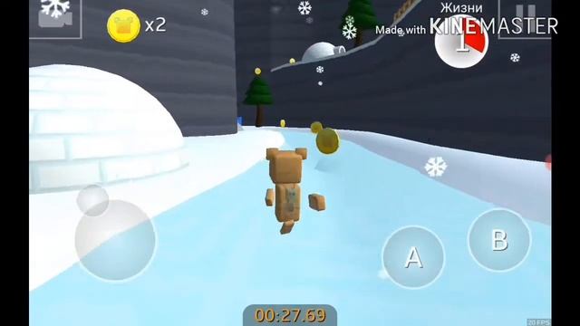 (3D Platformer) Super Bear Adventure серия 27 обновление звуки монстров