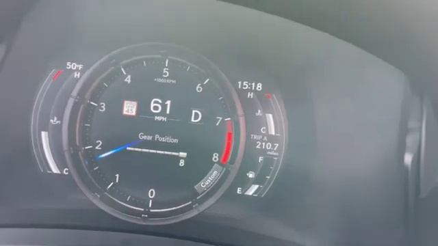 Lexus IS500 In Car Sound (GTHaus Axleback)