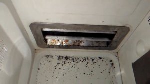 Чистка камеры гриль в микроволновке. Регулярная.   Ибо нех!