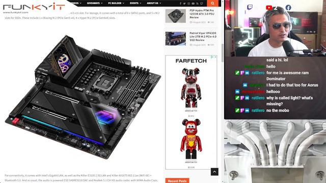 The Funky Kit Show LIVE Ep.258 - CM Hyper 622 Halo White, Tech Media Drama, Aorus Z790 Event