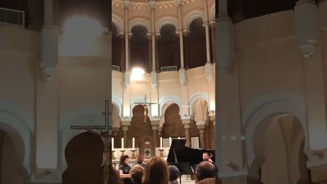 Faure ' Elegy ' by Zina Asfour and Cag Ercag perform at the Saint Joseph in Beirut 2018 смотреть онлайн