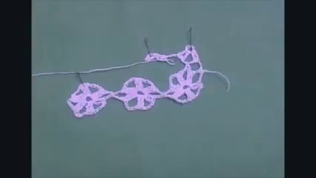 Вязание крючком. Ажурный воротник смотреть онлайн