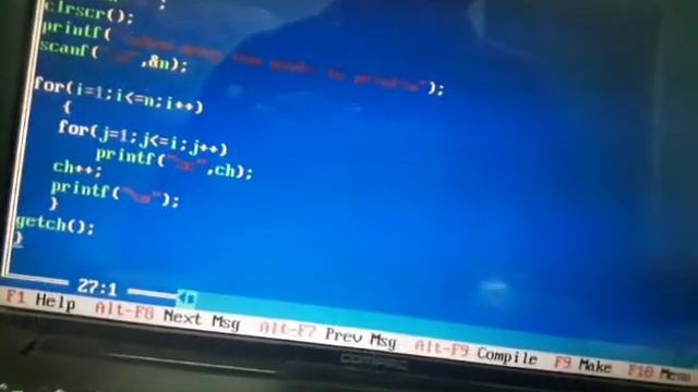 IA046 : WAP to ABCDEFGHIJKLMNO print specified format смотреть онлайн