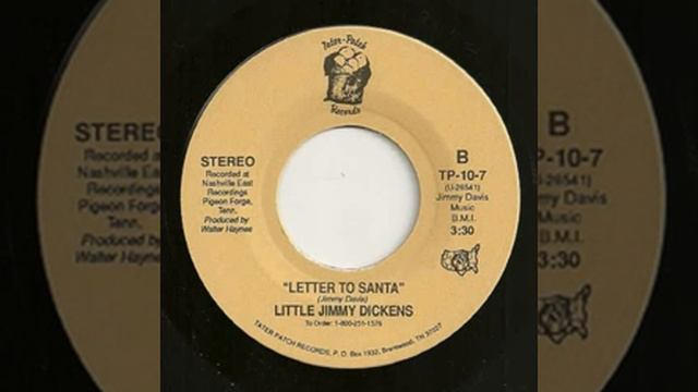 Little Jimmy Dickens - Letter To Santa смотреть онлайн