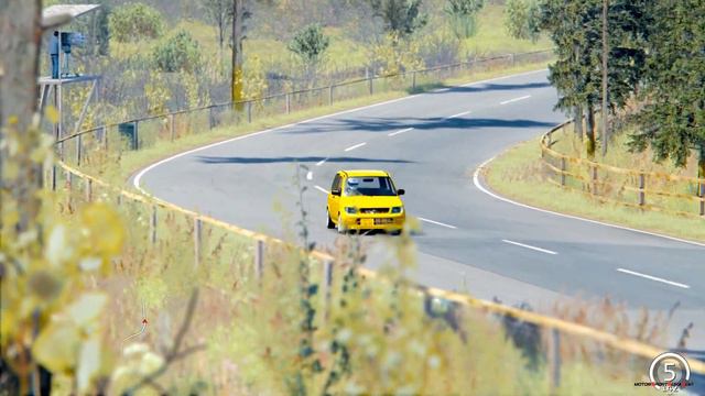 Daihatsu Mira L700 On Beautiful Map | Assetto Corsa смотреть онлайн