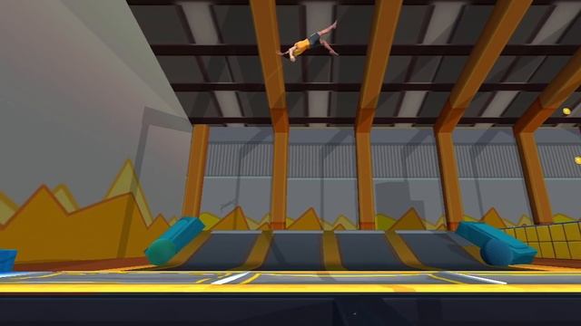 Flip Master - The Ultimate Trampoline Game | Trailer смотреть онлайн