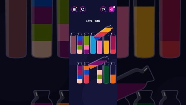 Get Color Bottle Game level 100 #shorts #pggaming смотреть онлайн