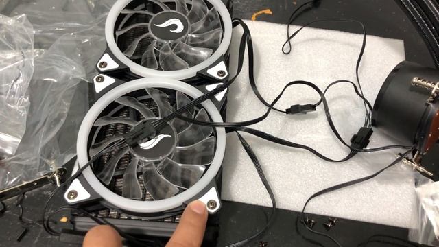 WATER COOLER RISE MODE BLACK 240MM RGB - REVIEW E TESTE COM OVERCLOCK смотреть онлайн