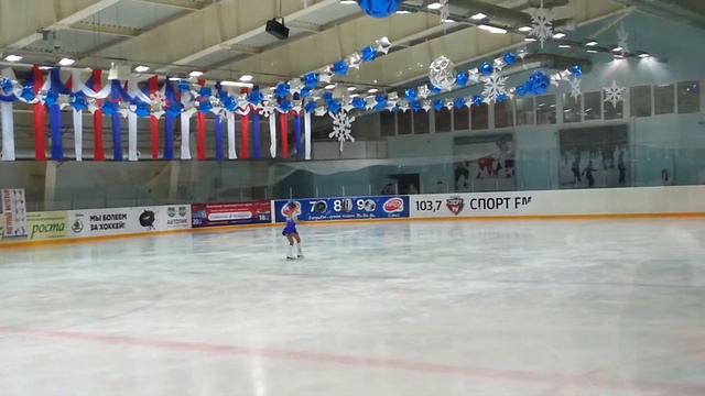 Дарья Лысакова, Салехард, юный фигурист, 6.03.2015 смотреть онлайн