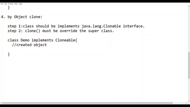 create object in java by different ways смотреть онлайн