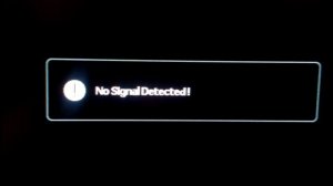 No signal detected