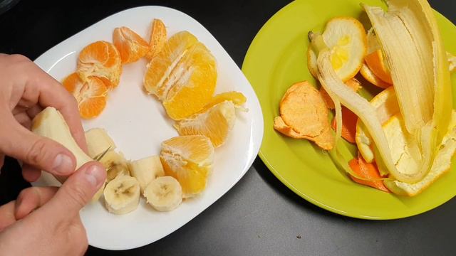 Opening Banana, Mandarin, Orange and Pomegranate смотреть онлайн