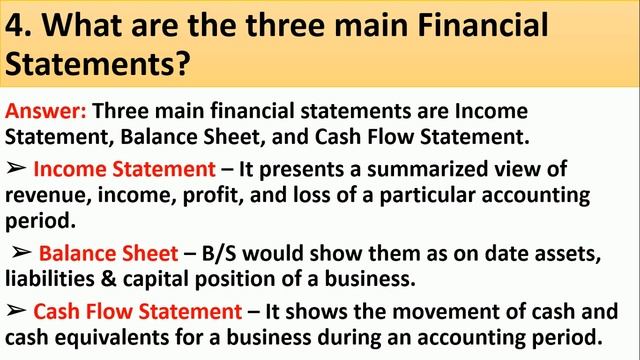Simple Definition of Accounts. смотреть онлайн