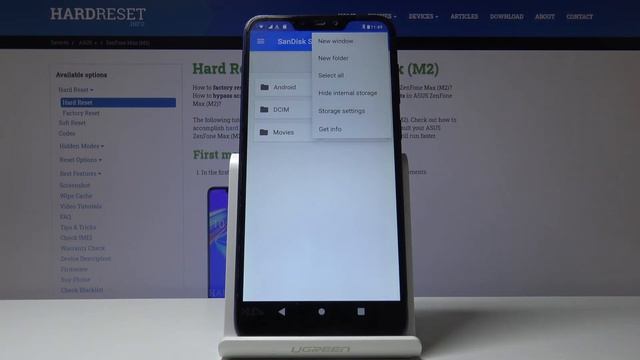 How to Format SD card on ASUS Zenfone Max M2 - Remove All Data смотреть онлайн