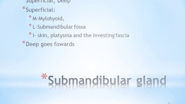 Submandibular Gland смотреть онлайн