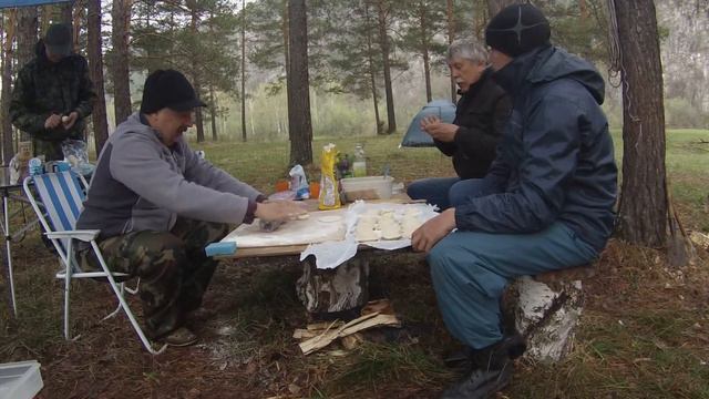 сплав по р. Белая ч.14, Пельмени своими руками) смотреть онлайн