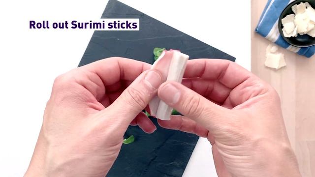 LOW calories CARPACCIO with SURIMI crab and TUNA - SUPER EASY смотреть онлайн