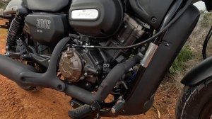QJ motor SRV300   test review