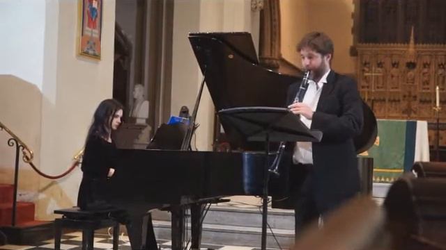 Pastoral by Sir Arthur Bliss - Xavier Brossard-Ménard, clarinet & Dana Andreea Nigrim, piano смотреть онлайн