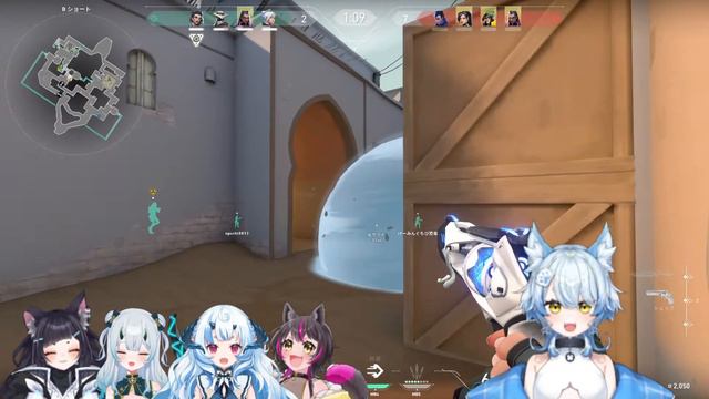 【VALORANTコラボ】　久々VALO久々配信　【熊狩いお】 смотреть онлайн