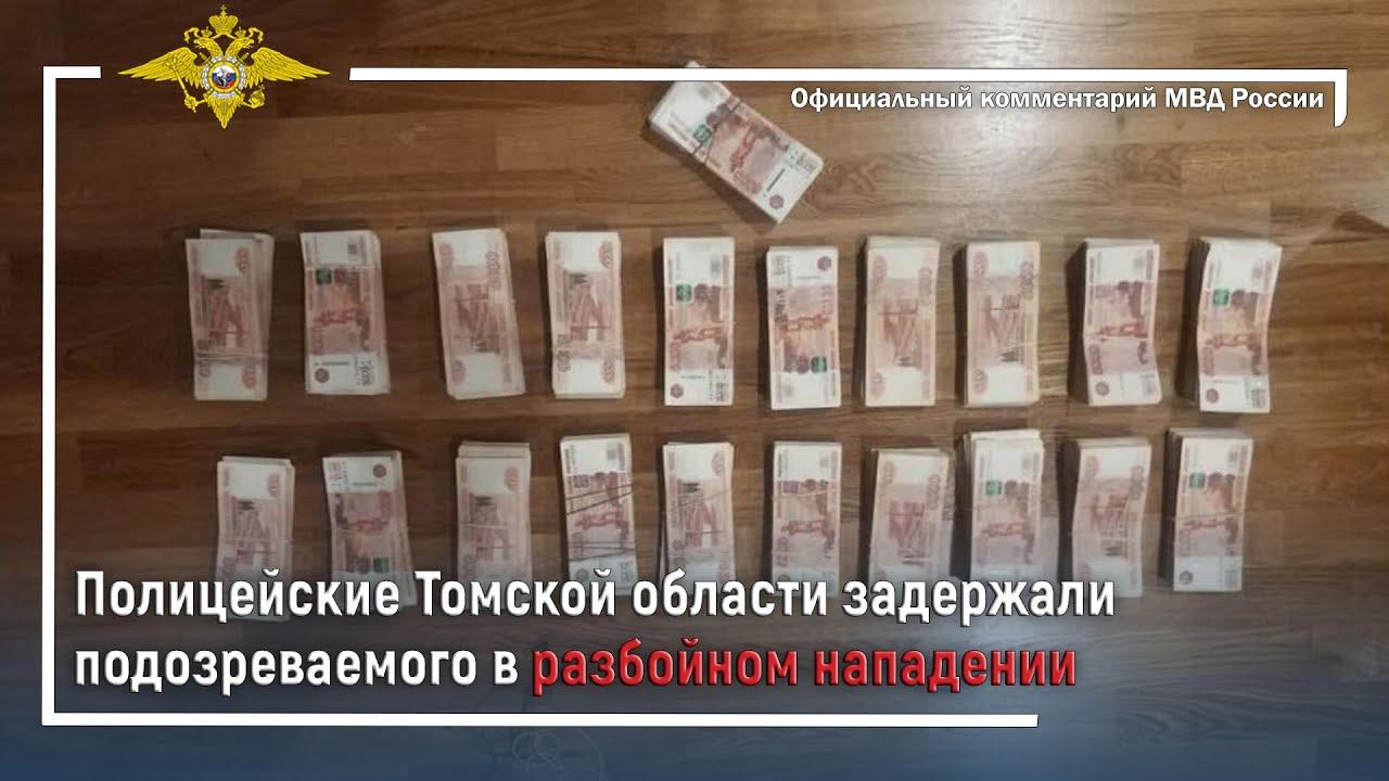 Ирина Волк: Полицейские Томской области задержали подозреваемого в разбойном нападении смотреть онлайн