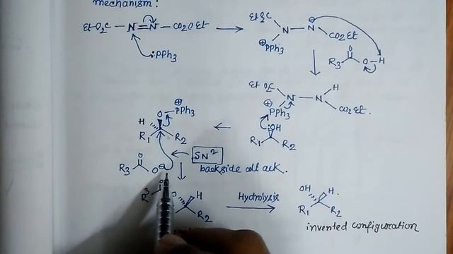 Must See -- Solve Problem of CSIR NET ( MITSUNOBU Reaction )with Mechanism смотреть онлайн
