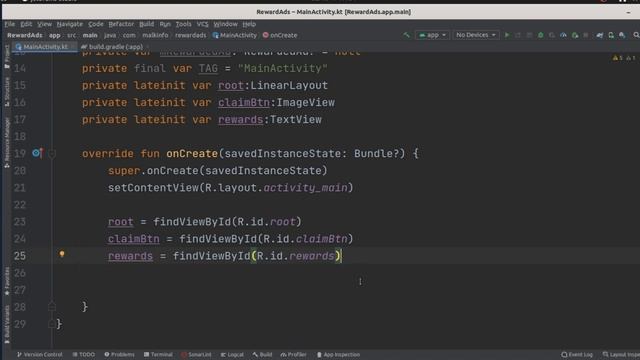 how to create game reward ads in your app in android studio -#solutioncodeandroid/ Admob Android смотреть онлайн