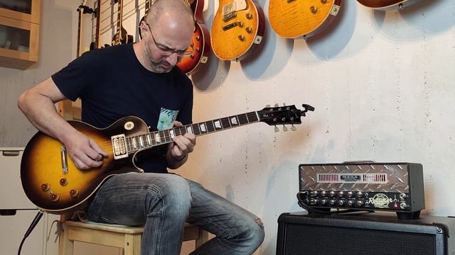 Gibson Custom Slash Les Paul Tobacco Burst with Piezo 2009 Limited Edition 1200 pieces смотреть онлайн