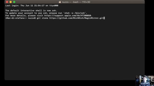 Magic Mirror on macOS Ep1- Installazione смотреть онлайн