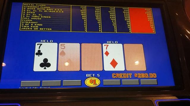 Live play video poker Las Vegas 2020 part 2 смотреть онлайн