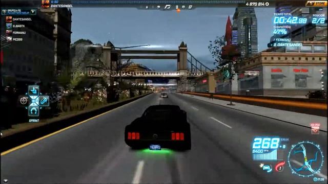 DANTESANGEL - FORD MUSTANG RTR-X VS PORSCHE 911GT3 смотреть онлайн