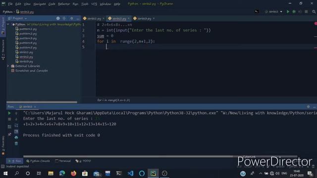 python sum of series part - 1 смотреть онлайн