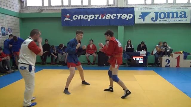 Дмираш - Мирный. - 66 кг. Чемпионат КДЮСШ-14. Самбо. 15.02.2015. смотреть онлайн