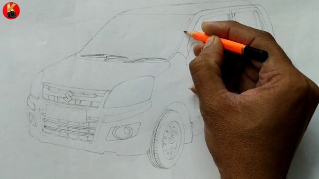 How To Draw Maruti Suzuki Wagon R | Wagon R Car Drawing | Video 2021 смотреть онлайн