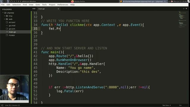 GoApp Tutorial - Build WEB PWA With GOLANG смотреть онлайн