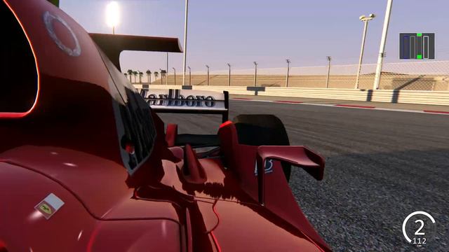 Ferrari F2004B @ Bahrain (Assetto Corsa) смотреть онлайн