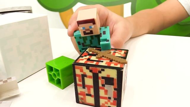 Секреты игры Майнкрафт - Minecraft выживание и дом для Стива.