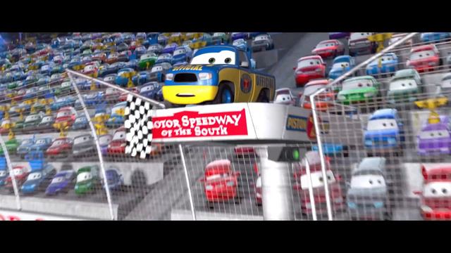 Lightning McQueen And Strip “The King” Weathers Compete For The Piston Cup! | Pixar Cars