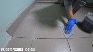ЗАТИРКА ШВОВ ПЛИТКИ НА ПОЛУ своими руками | Затирка KILTO