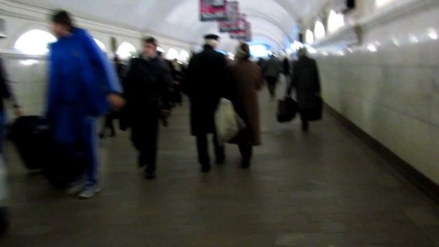 Переход на Павелецкую радиальную // 20 ноября 2012 смотреть онлайн