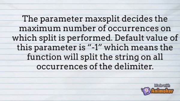 Split Function In Python Explained In Detailed|How To Split The String In Python? #011