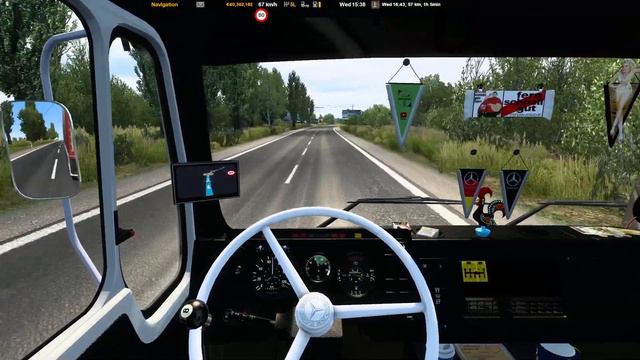 ETS 2●Mercedes-Benz NG●Hungary Map●New Update! смотреть онлайн