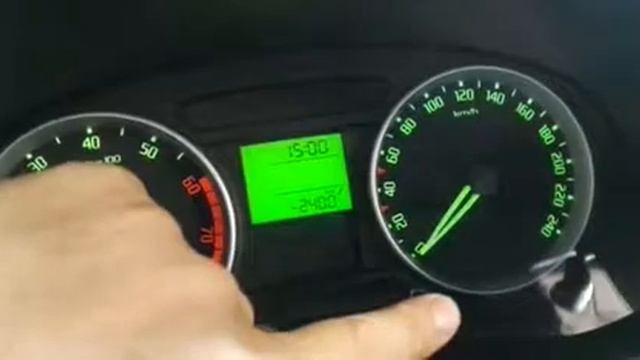 SKODA ROOMSTER - Reset Light Service/ Azzeramento Spia Manutenzione