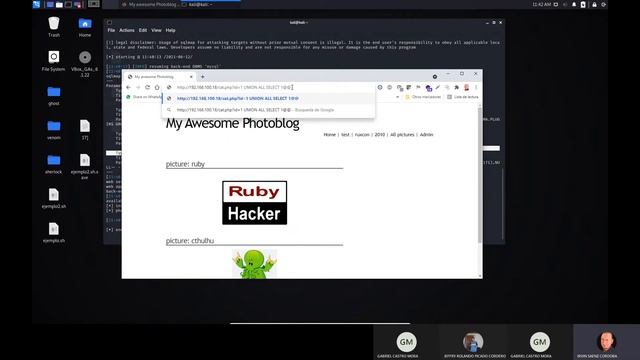 Inyección SQL (SQL Injection) con Kali y Pentesterlab смотреть онлайн
