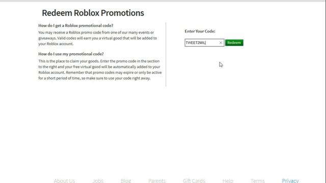 НОВЫЙ ПРОМОКОД В РОБЛОКС 2020 | РОБЛОКС ПРОМОКОДЫ | ROBLOX | РОБЛОКС смотреть онлайн