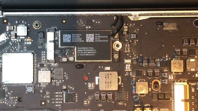 Como Consertar / Trocar A Placa Wi-fi Airport Macbook Air A1466 2
