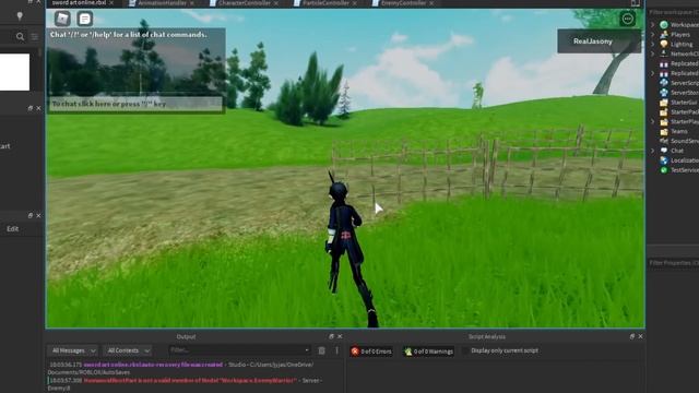 I tried making a RPG game in Roblox смотреть онлайн