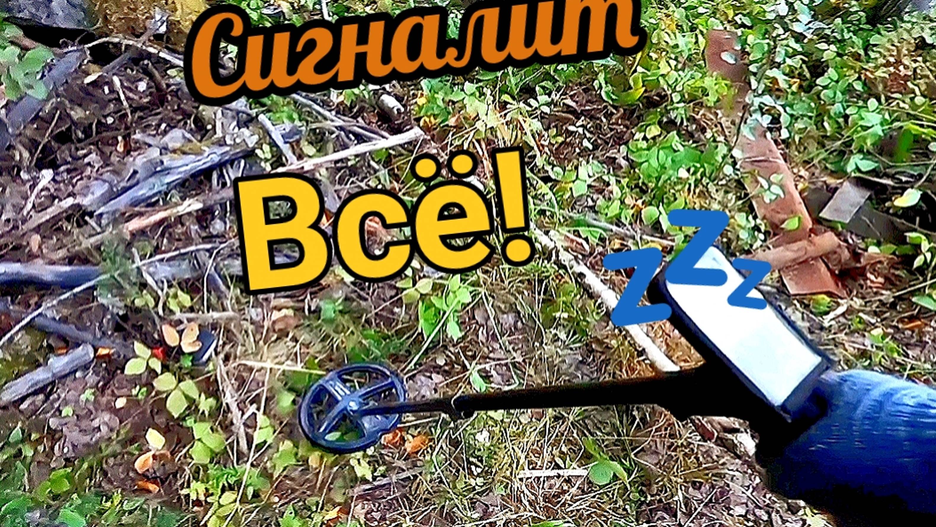 Металл зарос деревьями, такие сбросы редкость! смотреть онлайн