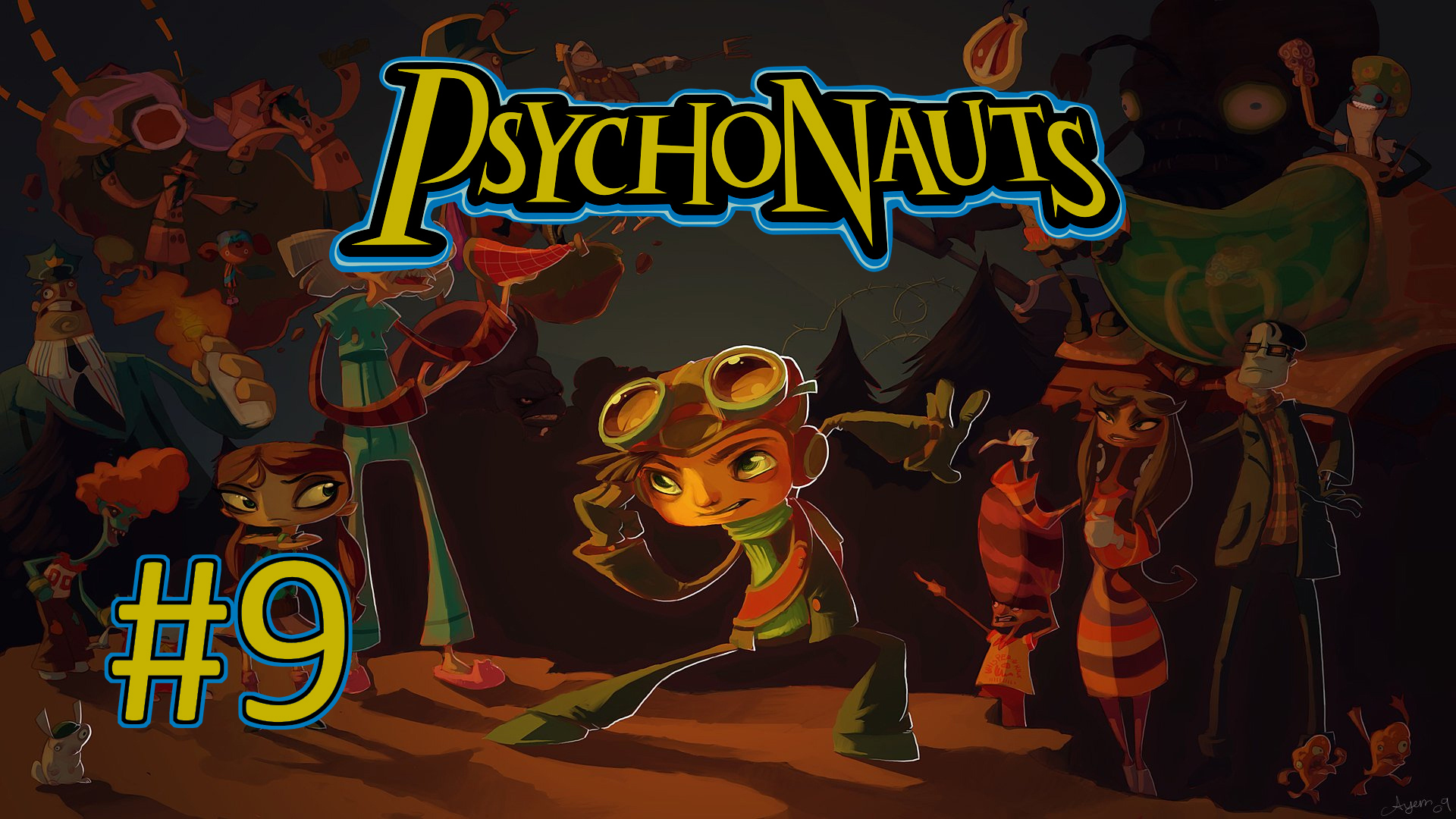 Прохождение Psychonauts - Часть 9