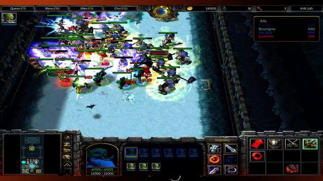 LAN Party Stream - Warcraft 3 - Custom Maps (X Hero Siege) [3/5] - (low mic quality) смотреть онлайн